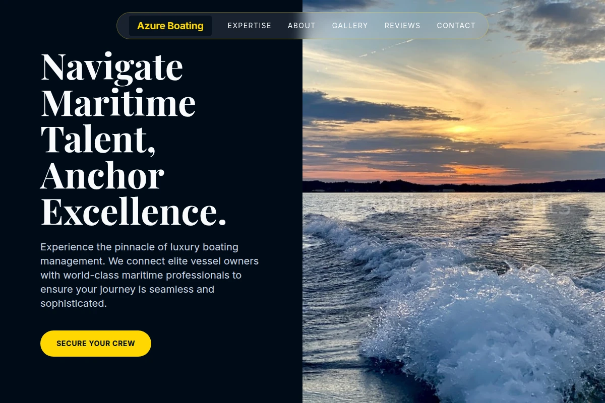 Azure Boating