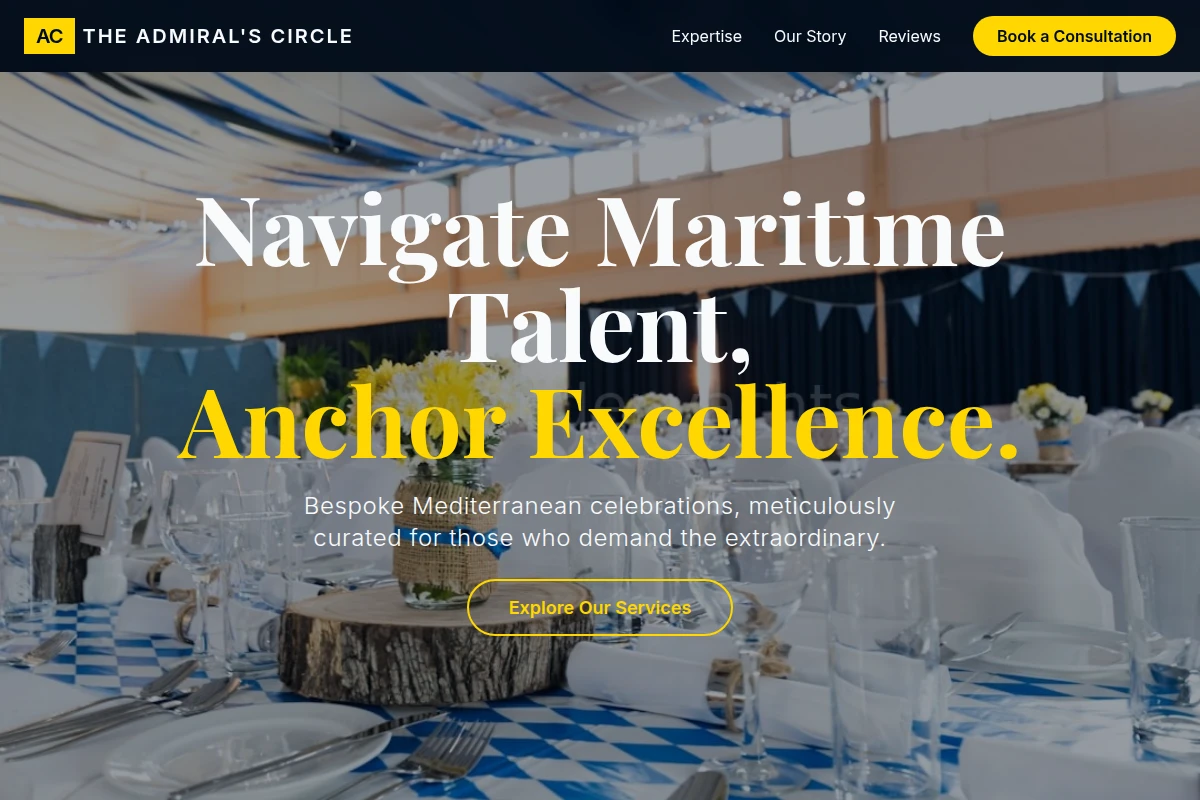 Mediterranean Event Planning