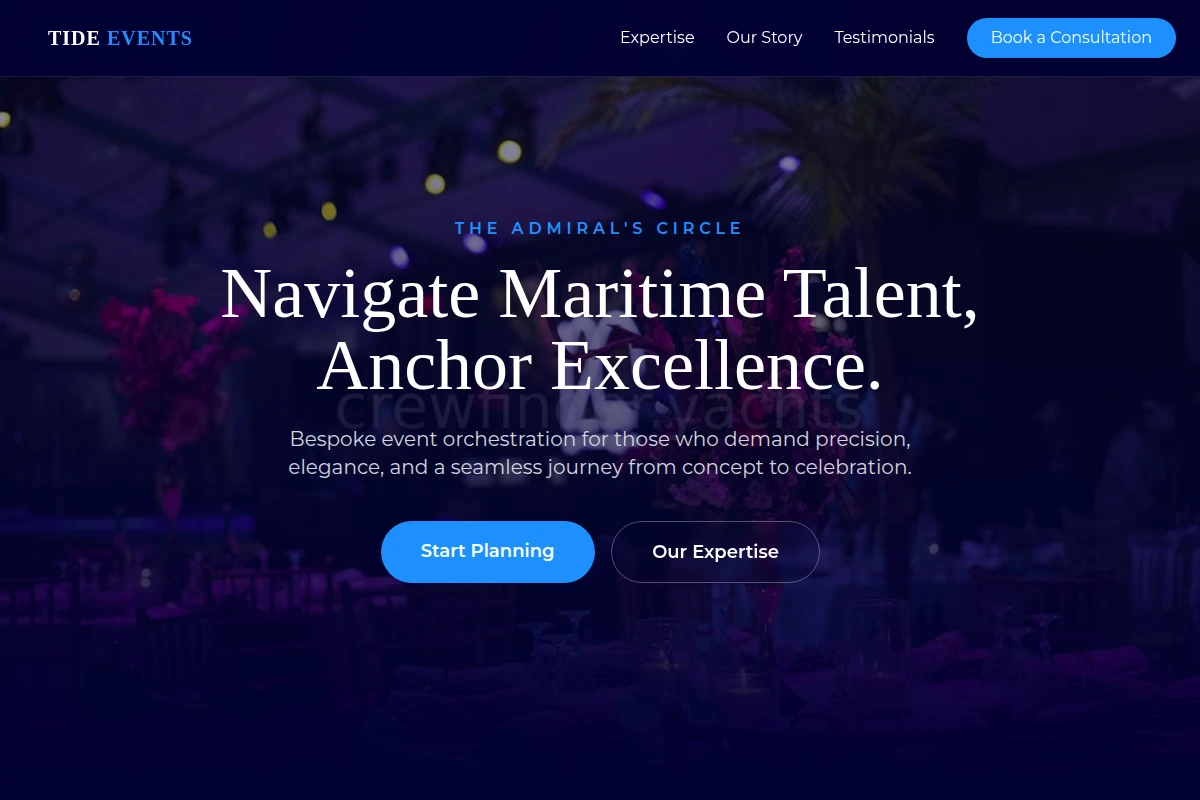 Tide Event Planning