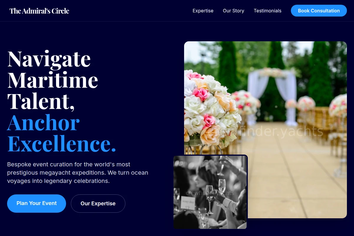 Megayacht Event Planning