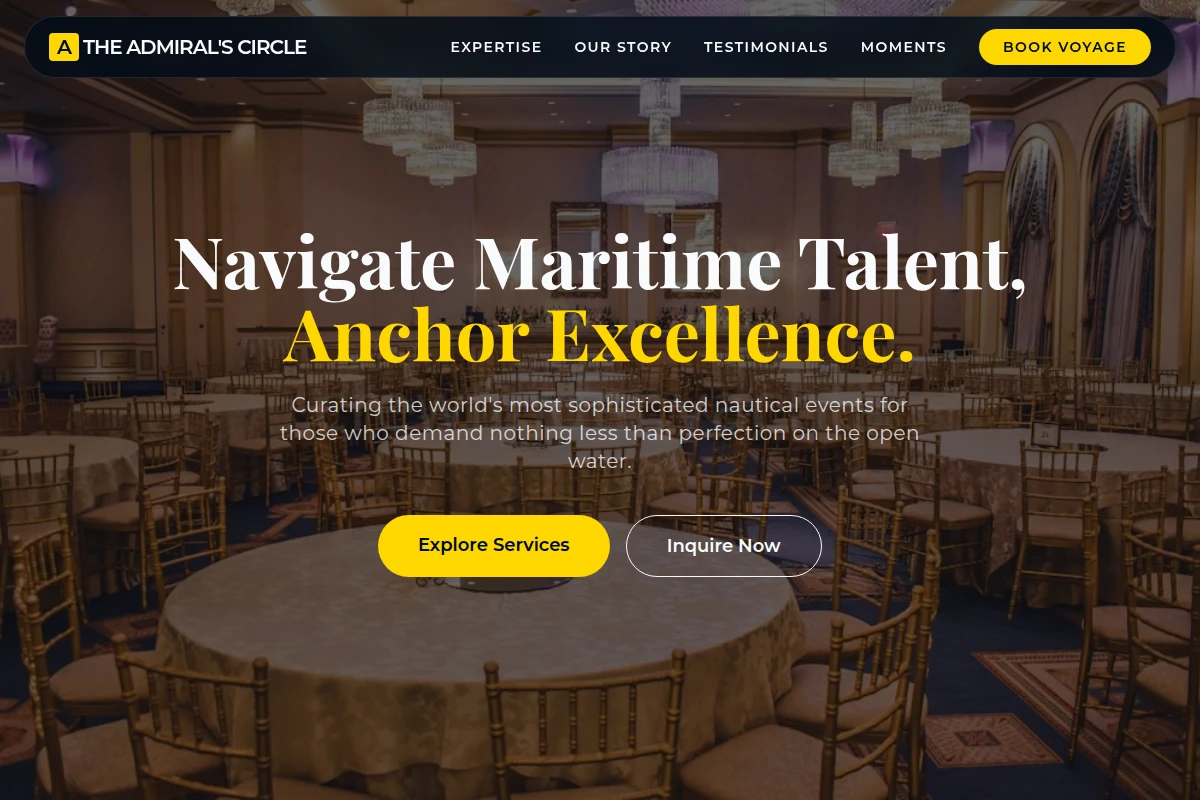 Yacht Event Planning