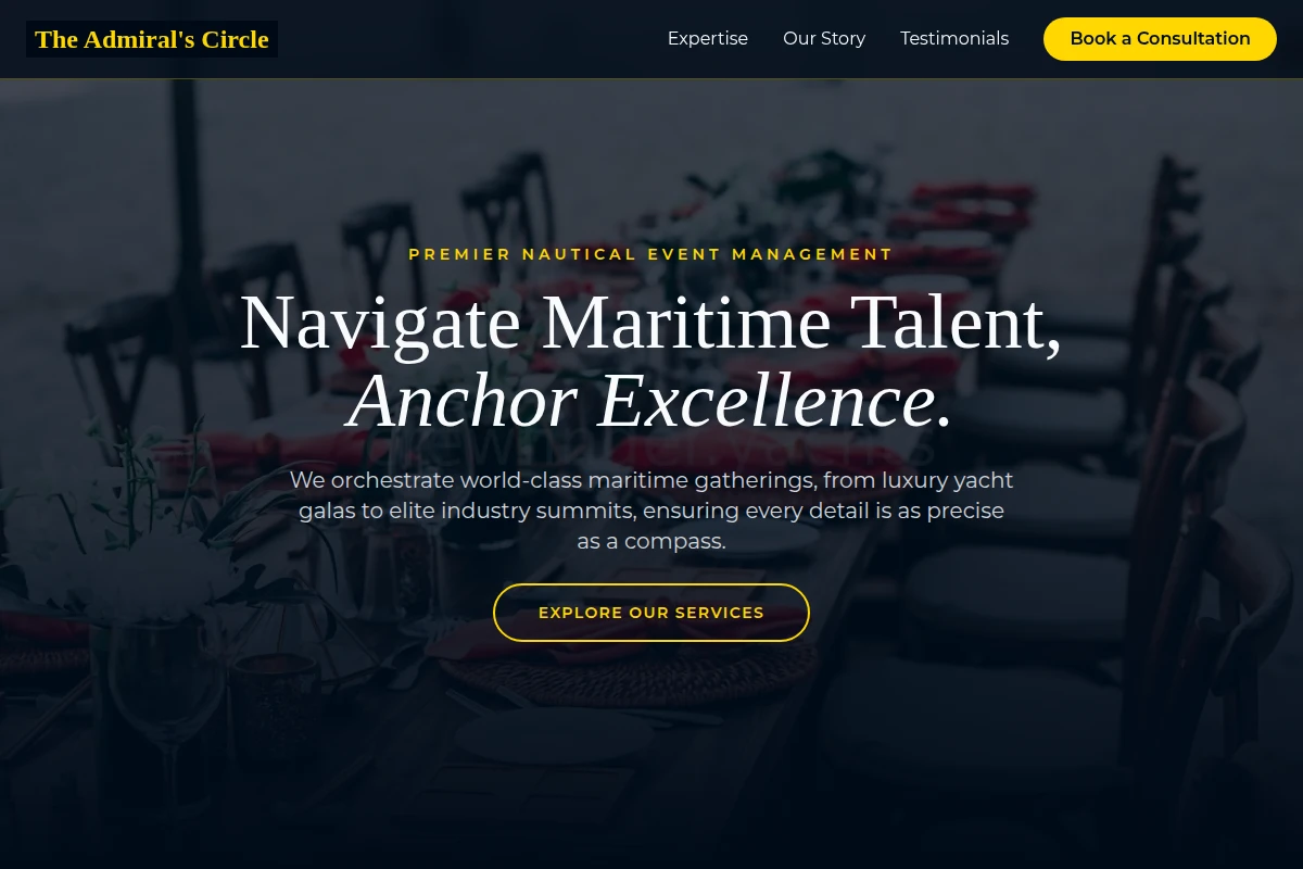 Maritime Event Planning