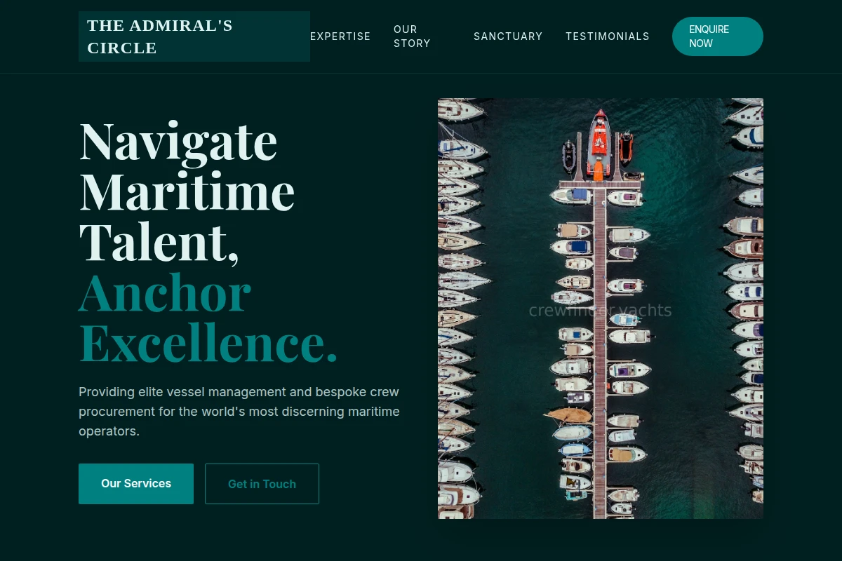 Premium Boating Website Design