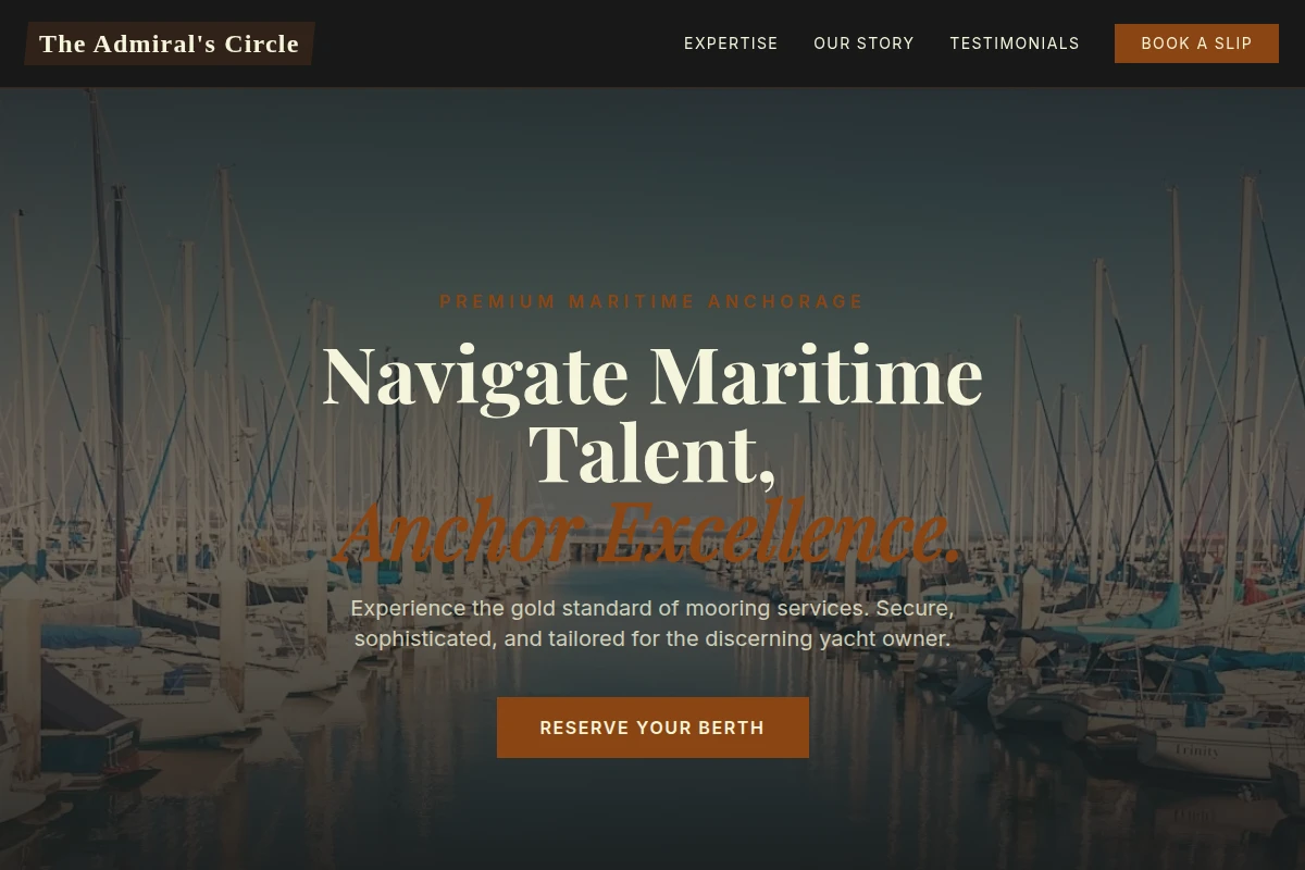 Mooring Marina